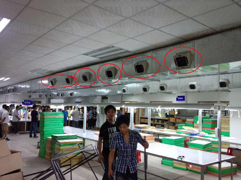 環(huán)?？照{(diào)加強(qiáng)廠房車間通風(fēng)降溫 消除悶熱難題