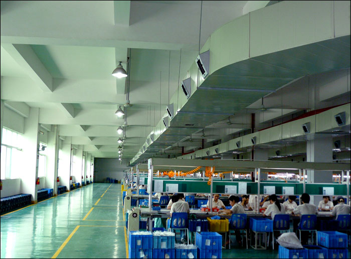 廣東電子廠環(huán)?？照{(diào)通風降溫案例