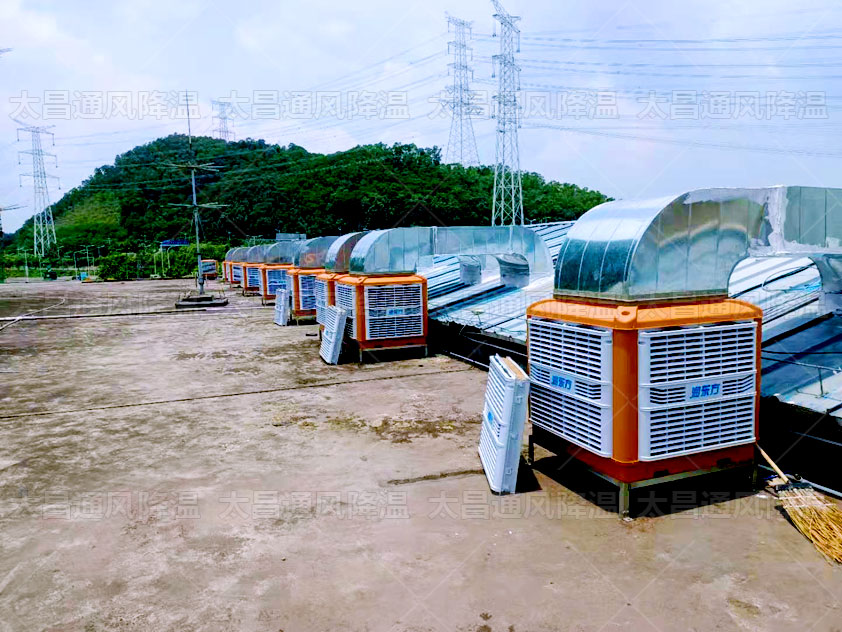 車間通風(fēng)降溫什么方案好？車間太熱怎么辦