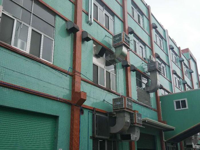 東鵬特飲廠區(qū)使用潤(rùn)東方環(huán)?？照{(diào)